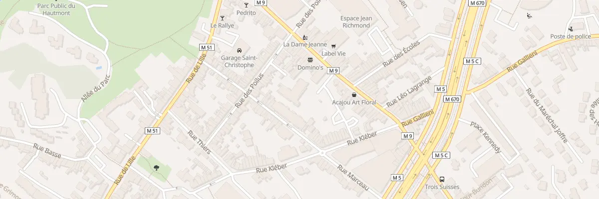 Plan du 27 Rue Marceau à Mouvaux