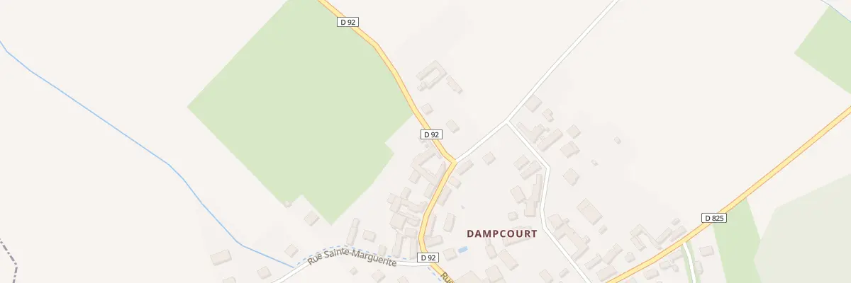 Plan du 17 Rue de Blérancourt à Marest-Dampcourt