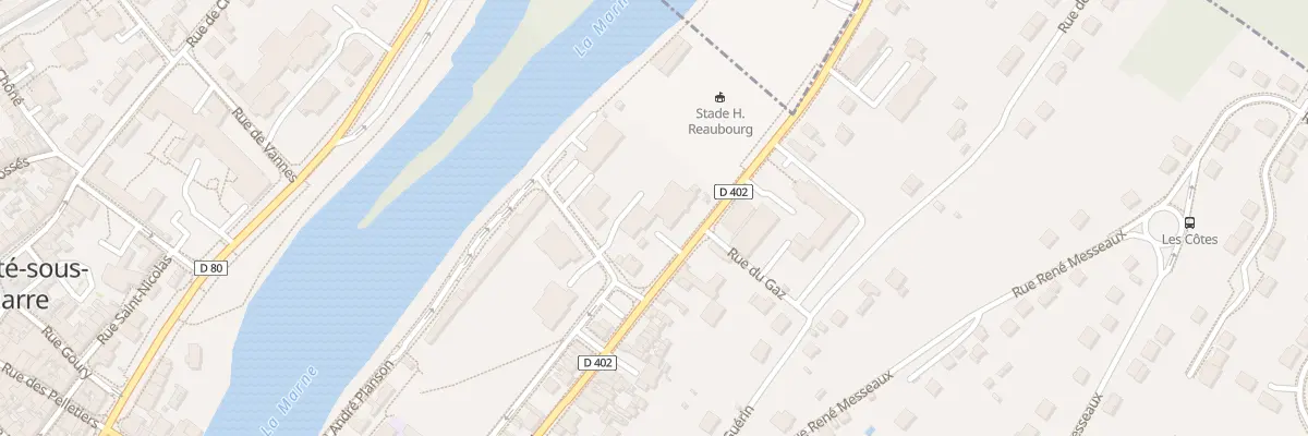 Plan du 2B Rue de Reuil à La Ferté-sous-Jouarre