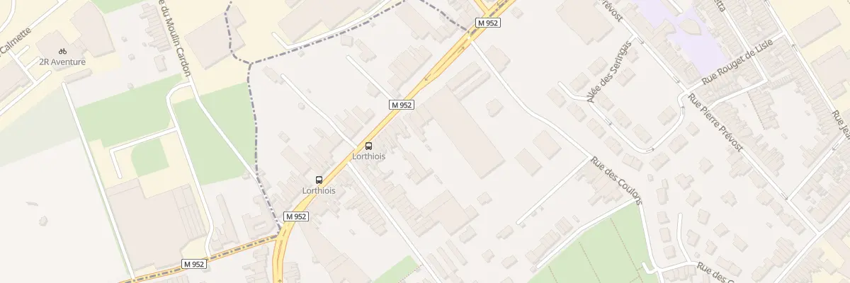 Plan du 520 Rue de Tourcoing à Mouvaux