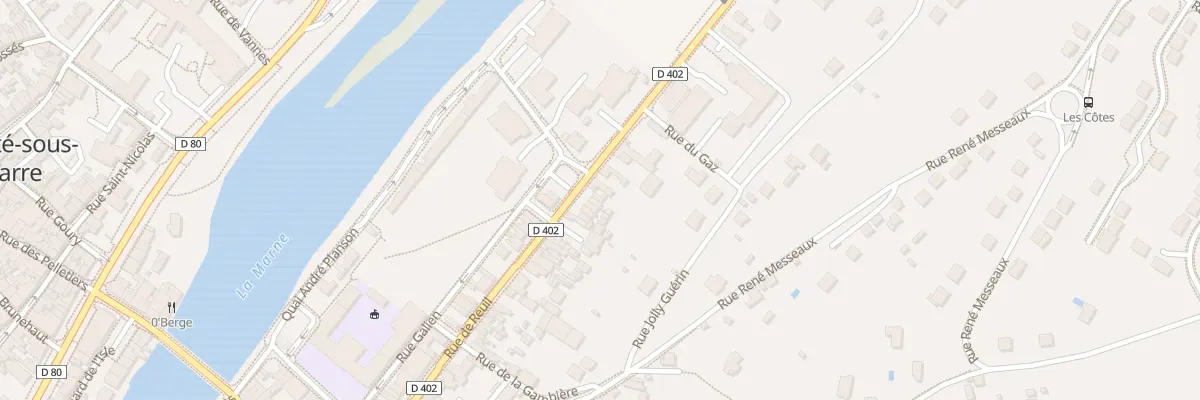 Plan du 25 Rue de Reuil à La Ferté-sous-Jouarre