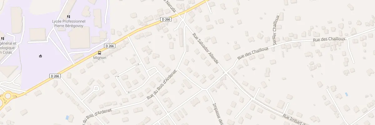 Plan du 40 Rue du Bois d’Ardenet à Nevers
