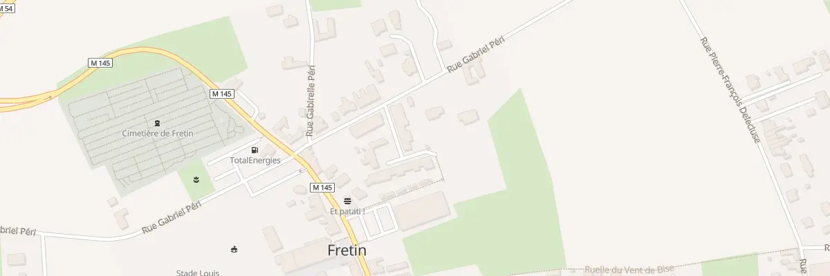 Plan du 40 Rue Gabriel Péri à Fretin