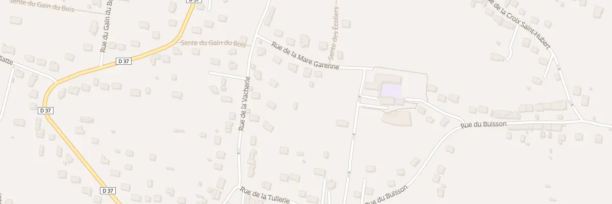 Plan du 6 Rue de la Mare Garenne à Boissy-le-Châtel