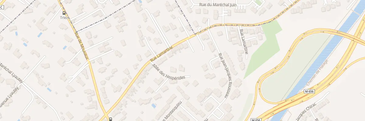 Plan du 68 Rue Lamartine à Wasquehal