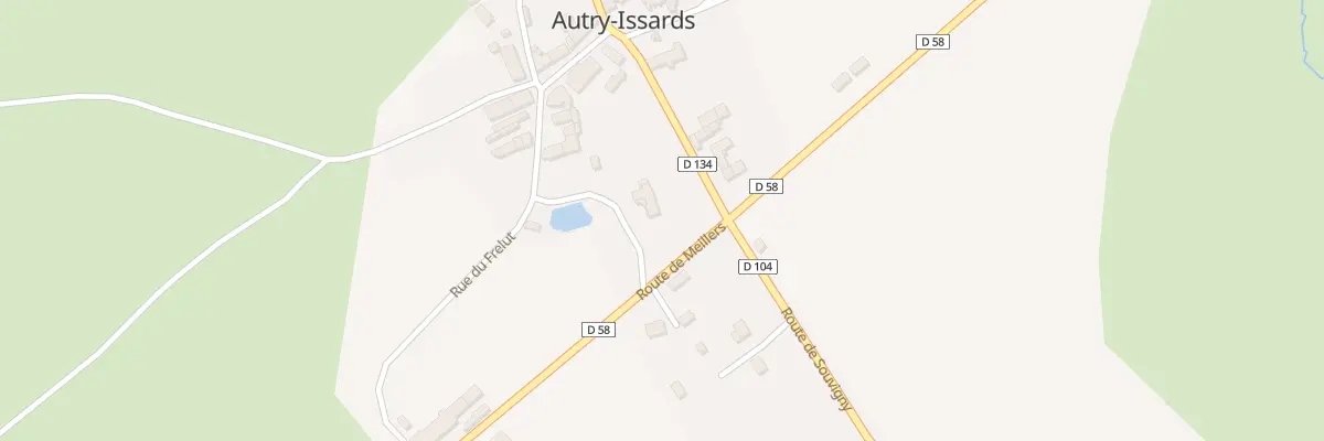 Plan du 5259 Champ du Jeu à Autry-Issards