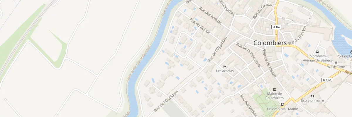 Plan du 7 Rue du Redondel à Colombiers