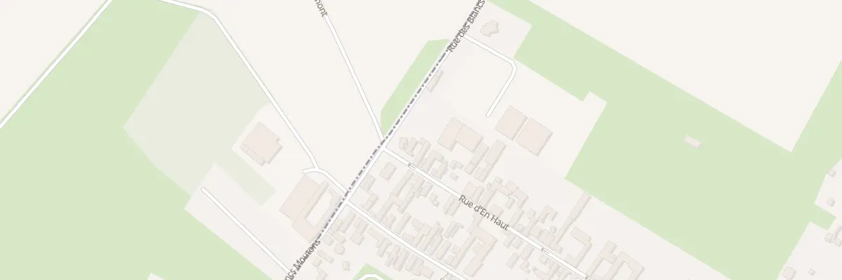 Plan du 46 Rue d’En Haut à Brunémont
