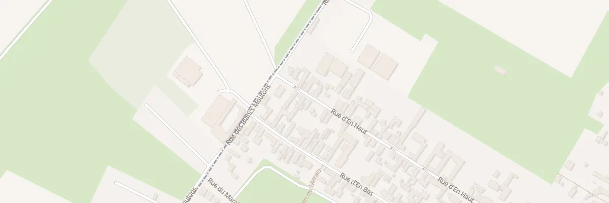 Plan du 43 Rue d’En Haut à Brunémont