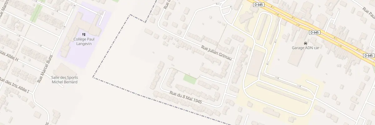 Plan du 114 Rue Julian Grimau à Guesnain