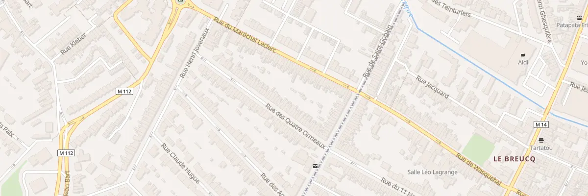 Plan du 53 Rue des Quatre Ormeaux à Wasquehal