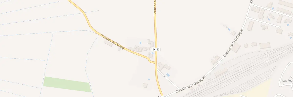 Plan du 103 Rte de Montady à Colombiers
