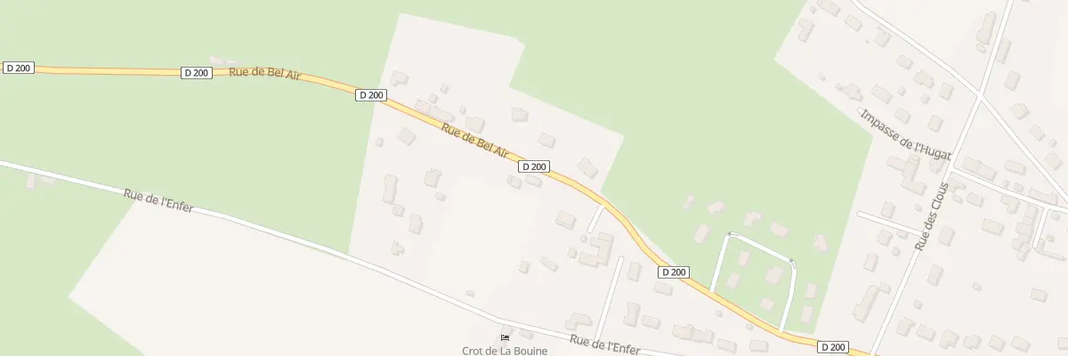 Plan du 6 Rue de Bel Air à Magny-Cours