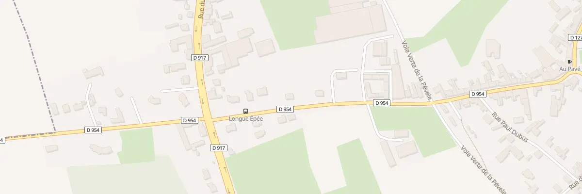 Plan du 431 Rue Nestor Longue Epee à Bersée