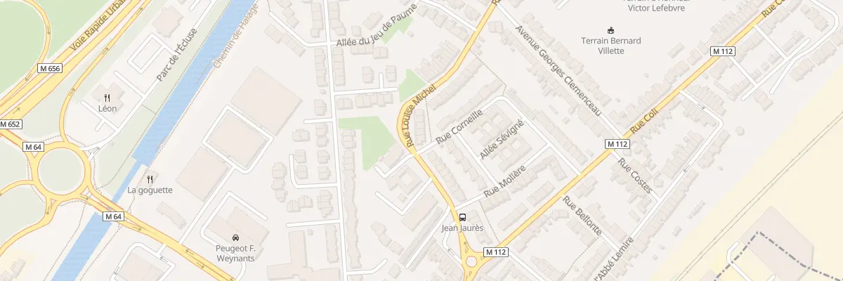 Plan du 1 Rue Corneille à Wasquehal