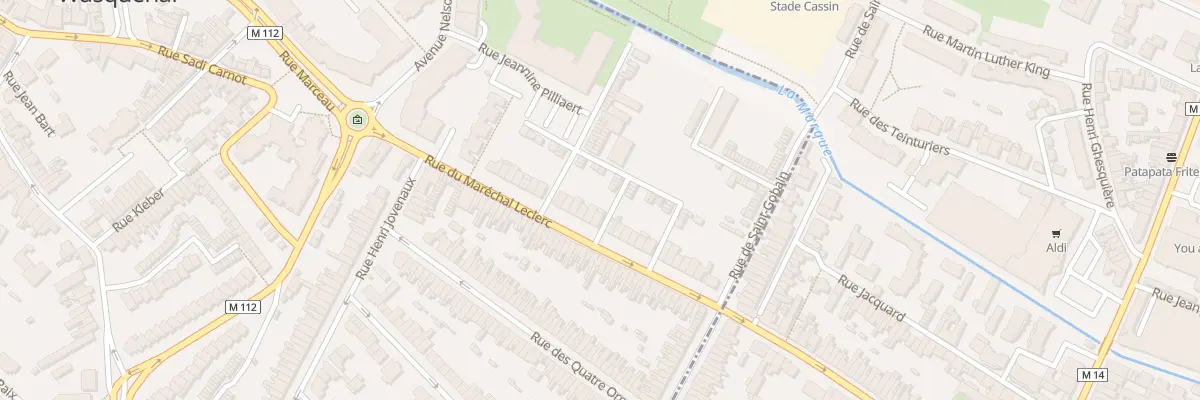 Plan du 27 Rue du Maréchal Leclerc à Wasquehal