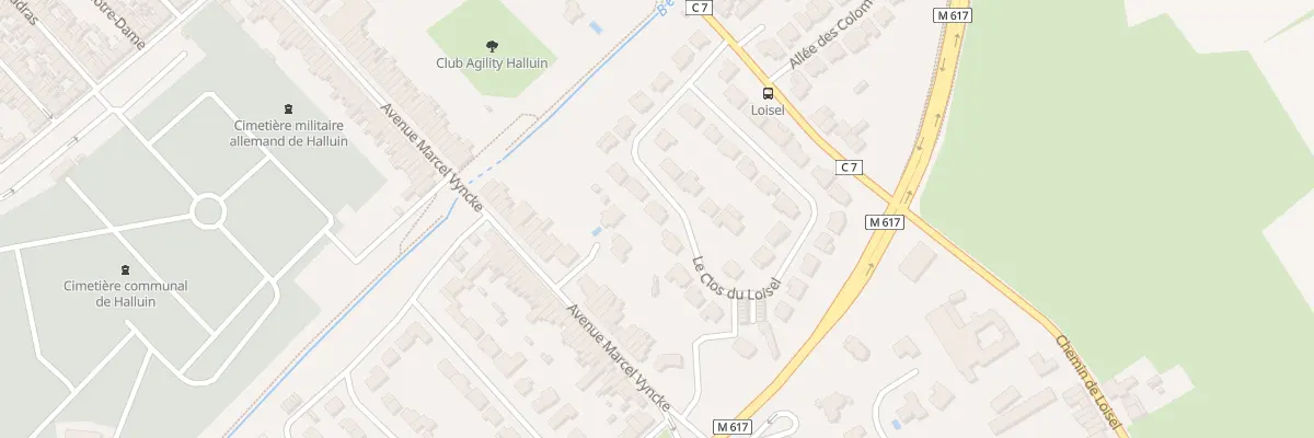 Plan du 33 Rue Clos de Loisel à Halluin