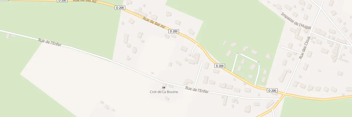 Plan du 4 Rue de Bel Air à Magny-Cours