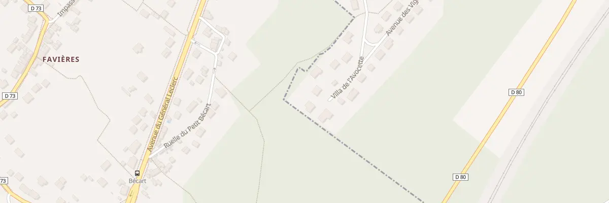 Plan du 9 Vla de l’Avocette à Chamigny