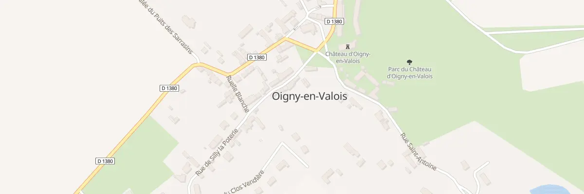 Plan du 1 Rue Principale à Oigny-en-Valois