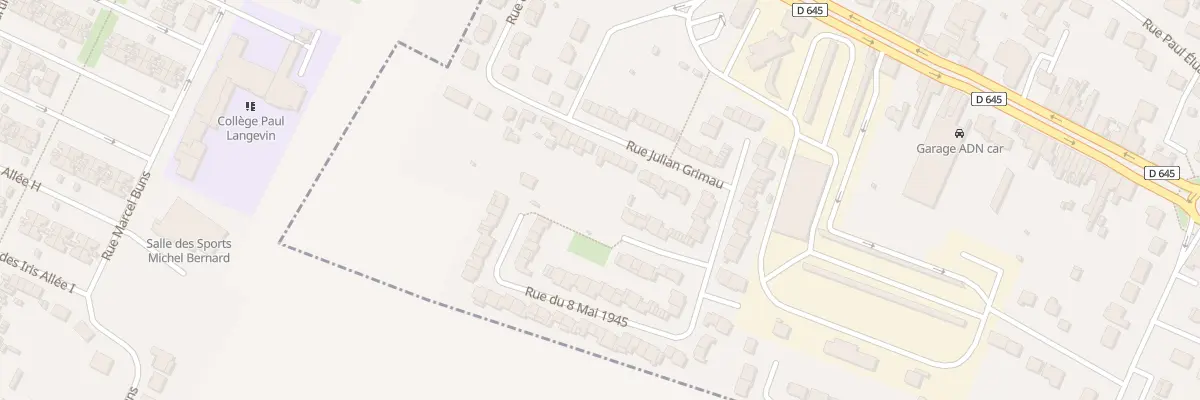 Plan du 126 Rue Julian Grimau à Guesnain