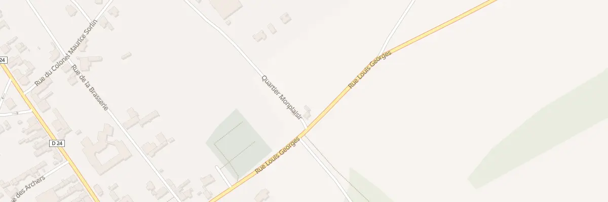 Plan du 7 Rue Louis Georges à Épehy