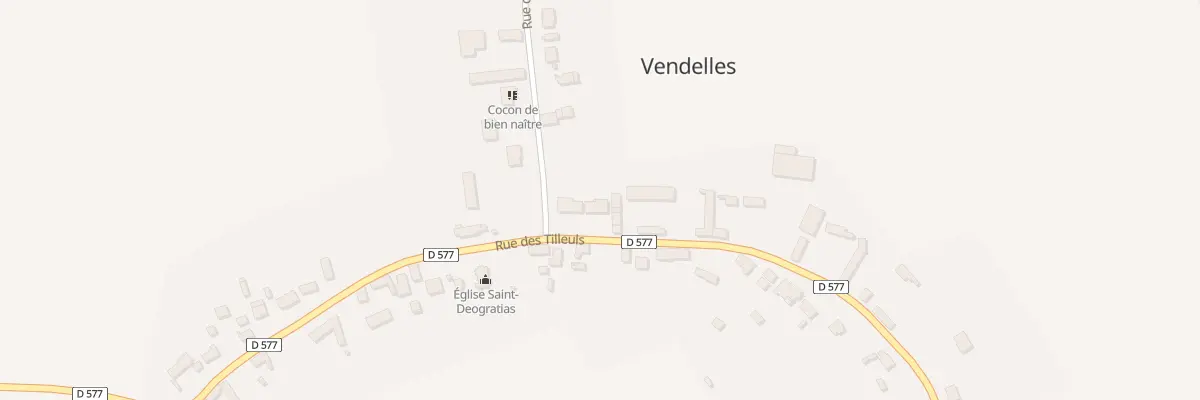 Plan du 29 Rue des Tilleuls à Vendelles