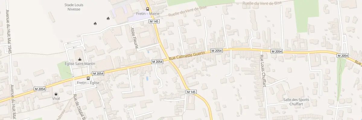 Plan du 4 Rue Calmette Guérin à Fretin