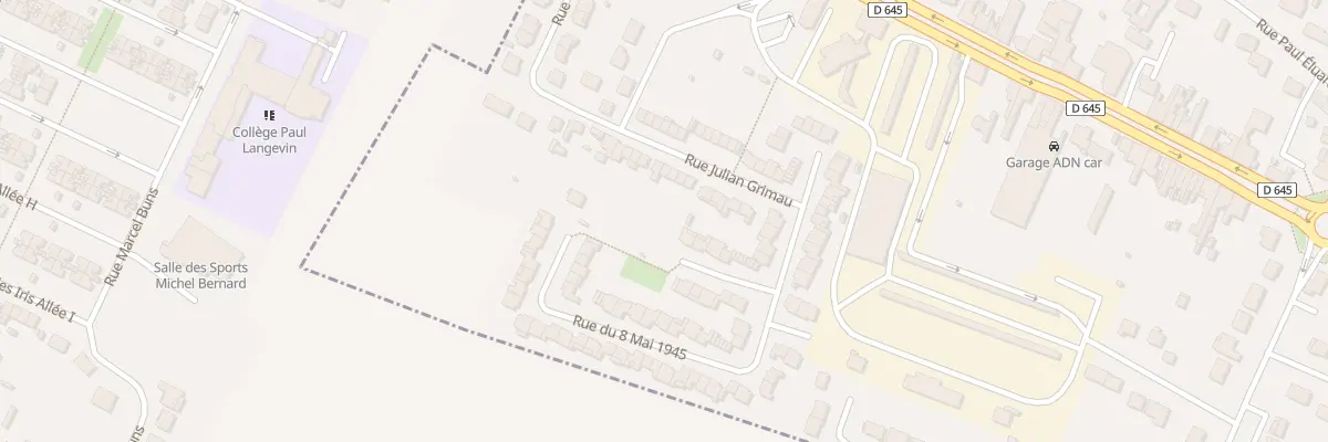 Plan du 128 Rue Julian Grimau à Guesnain