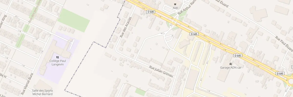 Plan du 91 Rue Julian Grimau à Guesnain
