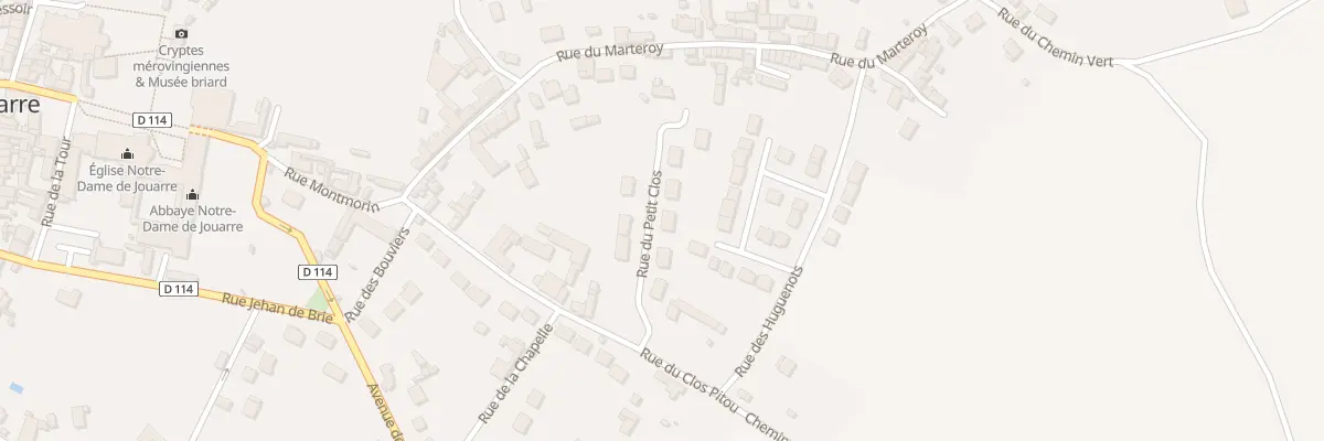 Plan du 6 Rue du Petit Clos à Jouarre