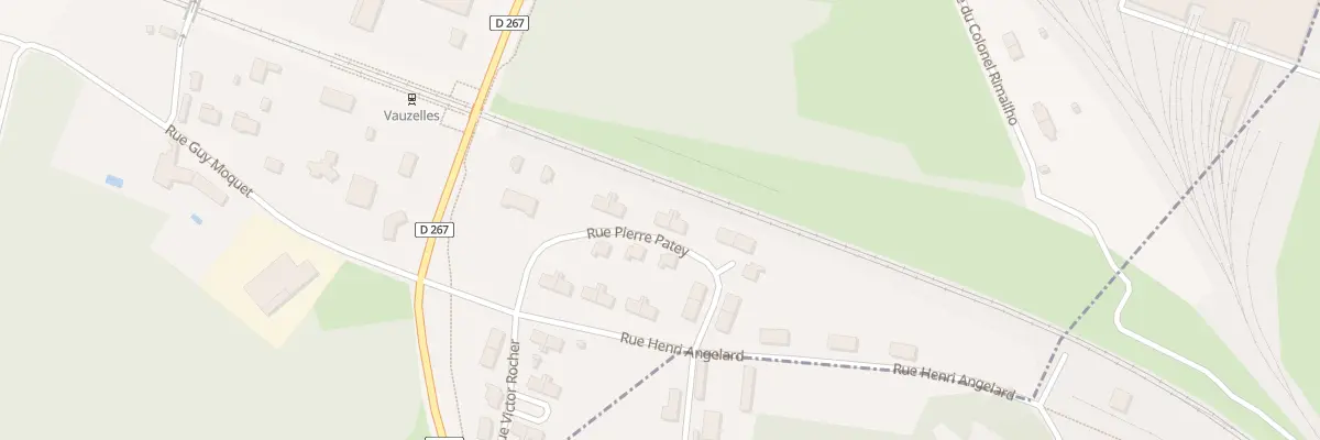 Plan du 14 Rue Pierre Patey à Varennes-Vauzelles
