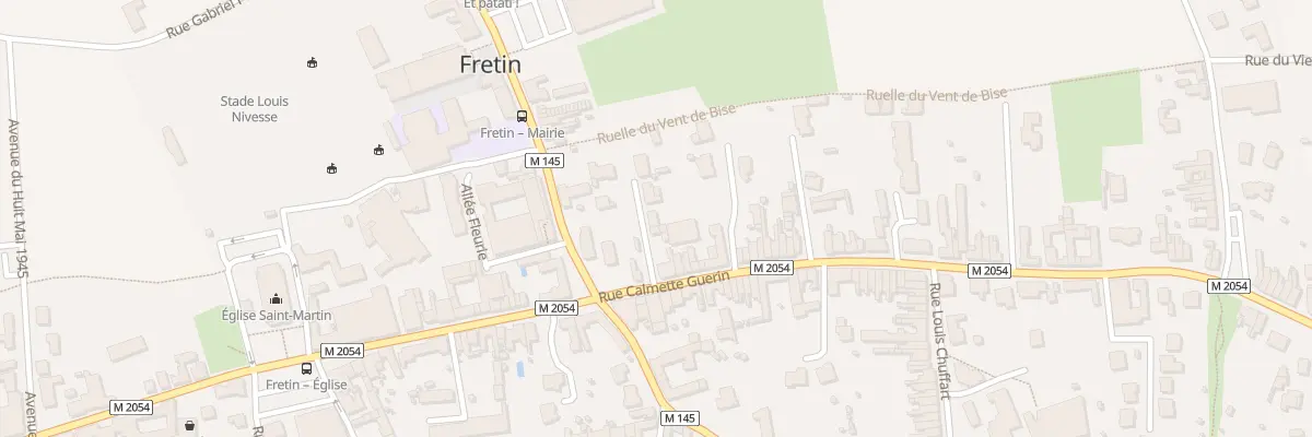 Plan du 9 Rue Calmette Guérin à Fretin