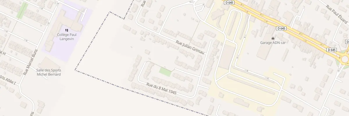 Plan du 138 Rue Julian Grimau à Guesnain