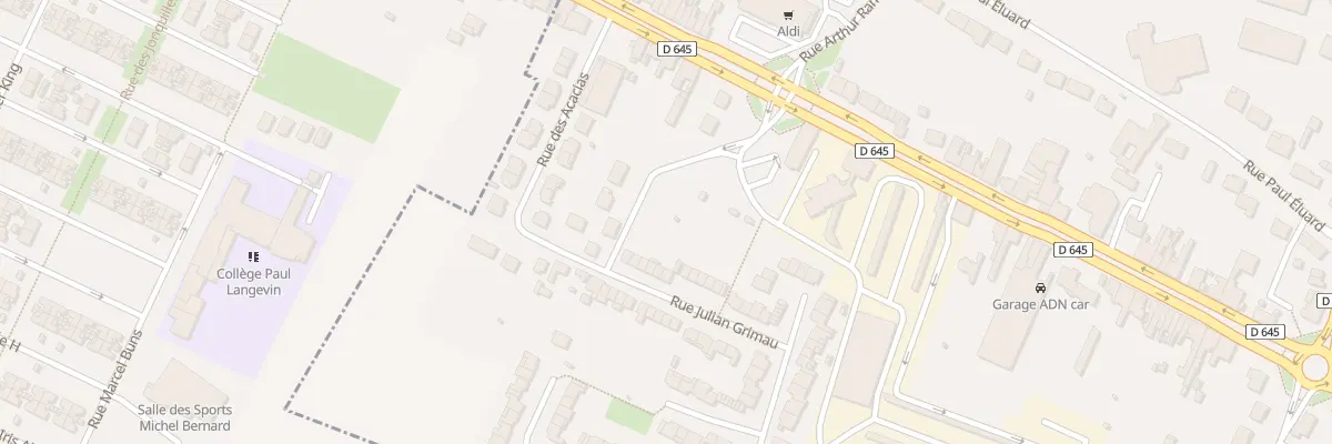 Plan du 101 Rue Julian Grimau à Guesnain