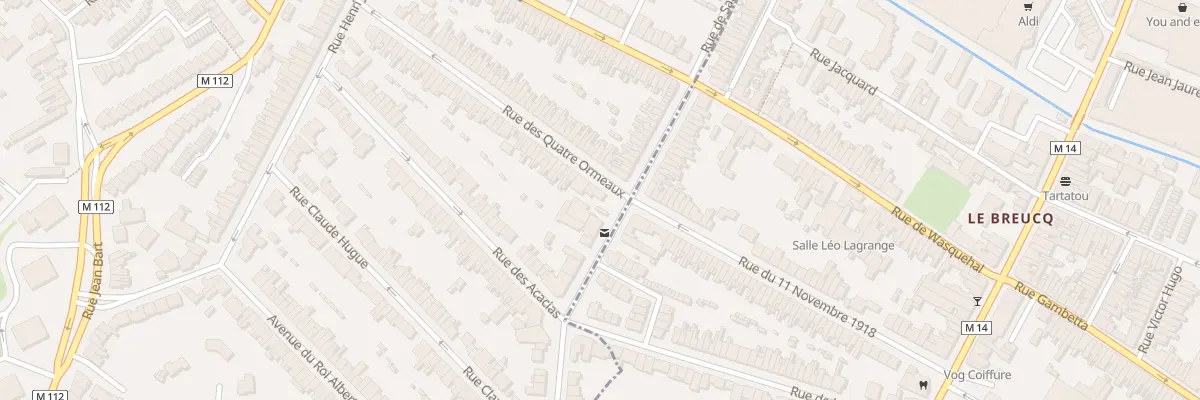 Plan du 80 Rue des Quatre Ormeaux à Wasquehal