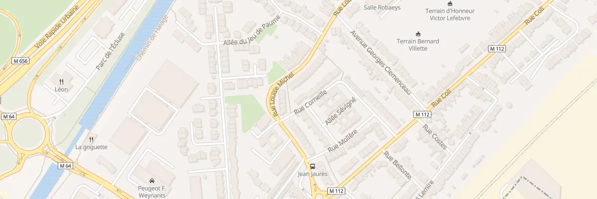Plan du 11 Rue Corneille à Wasquehal