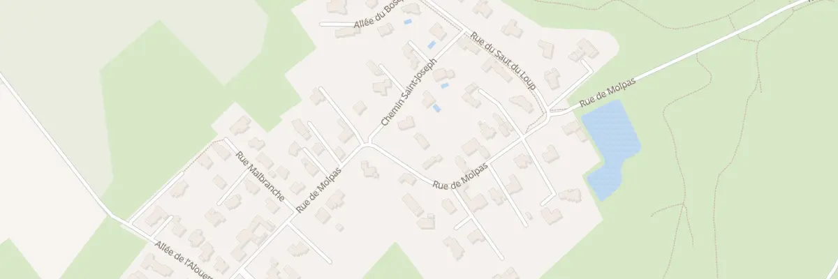 Plan du 941 Rue de Molpas à Mérignies