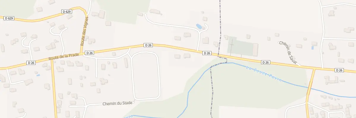 Plan du 9003 Rte de la Sagne à Saint-Vincent