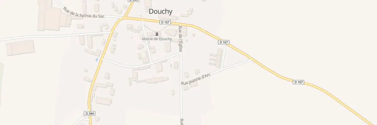 Plan du 3B Rue de l’Eglise à Douchy