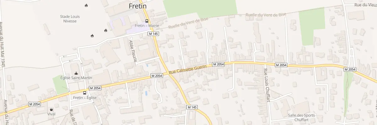 Plan du 13 Rue Calmette Guérin à Fretin