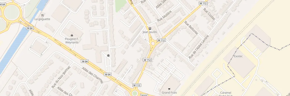 Plan du 1 Rue Louise Michel à Wasquehal