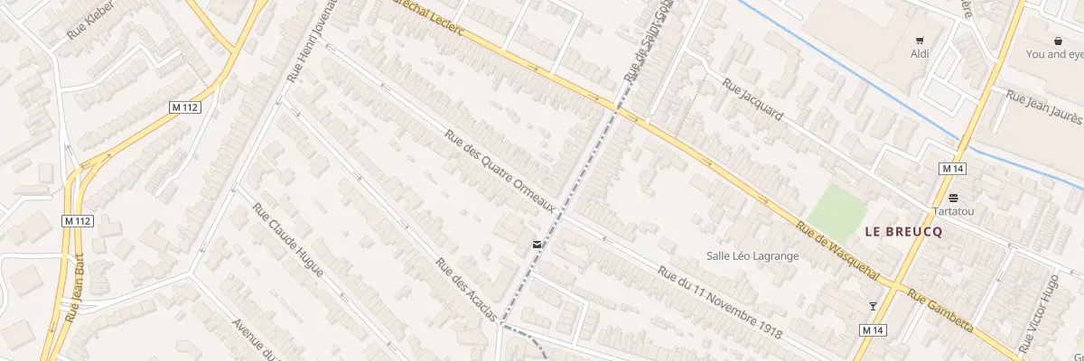 Plan du 79 Rue des Quatre Ormeaux à Wasquehal