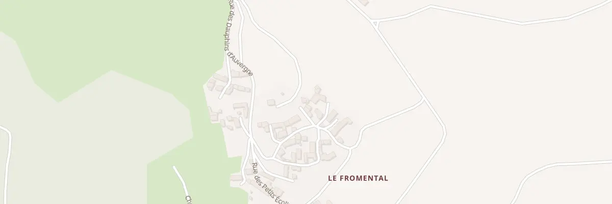 Plan du 5119 Le Fromental à Rentières