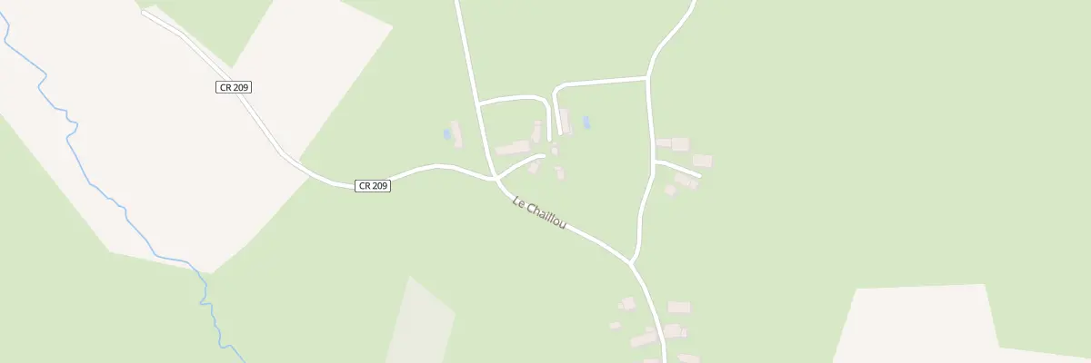 Plan du 319A Le Chaillou Nord à Treigny-Perreuse-Sainte-Colombe