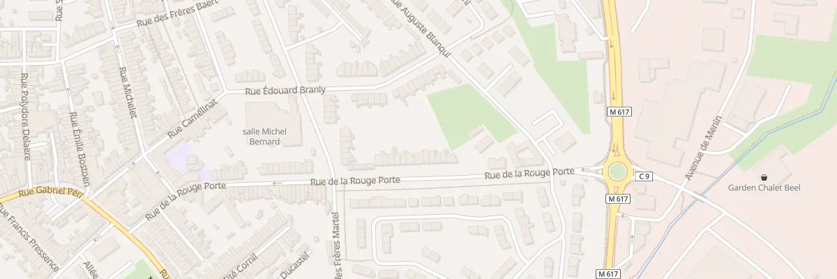 Plan du 47 Rue de la Rouge Porte à Halluin