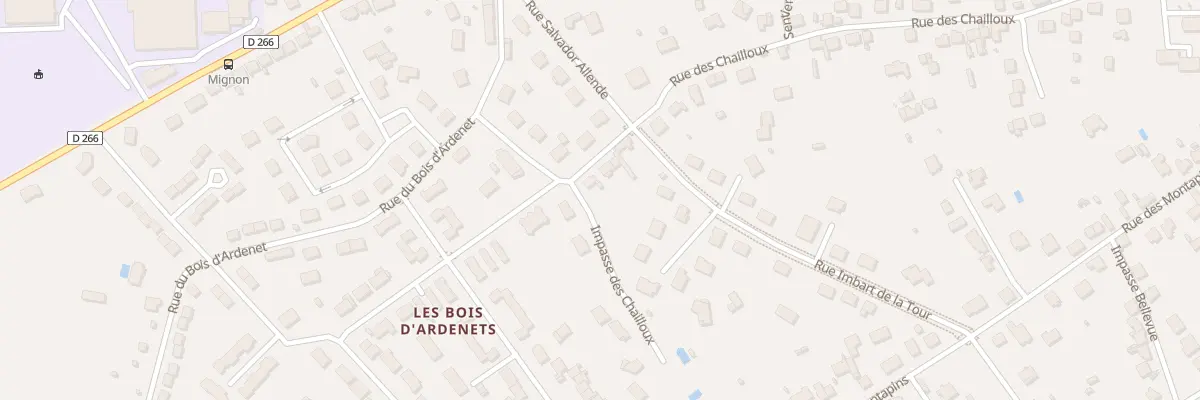 Plan du 55 Rue des Chailloux à Nevers