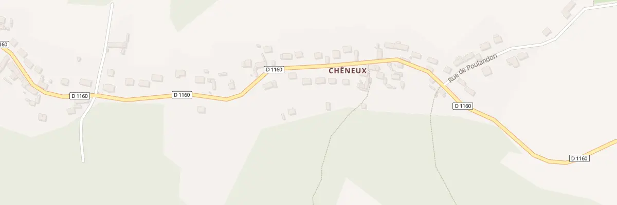 Plan du 21B Rue du Cleux à Ressons-le-Long