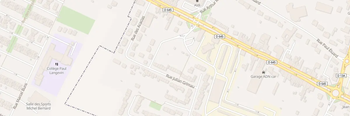 Plan du 129 Rue Julian Grimau à Guesnain