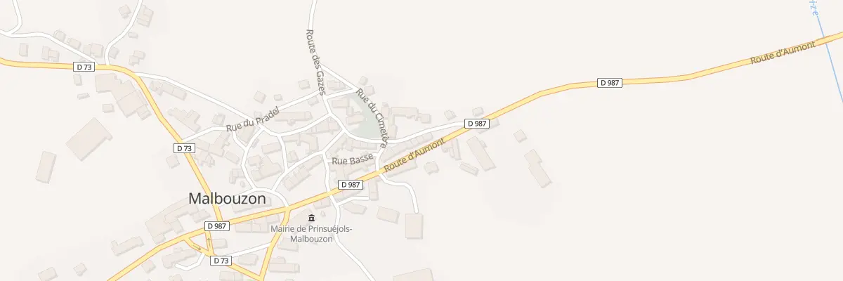 Plan du 5049 Malbouzon à Prinsuéjols-Malbouzon